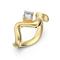 Anillo CikOrefice Gioielli Mujer in Plata Cubic Zirconia RQUWG16 - RQUWG16